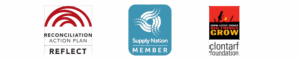 Inlex Reconciliation plan, supply nation, clontarf foundation logos